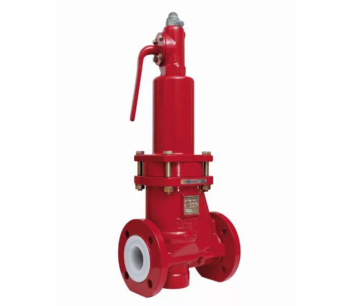 Richter  GU PFA Lined Overflow 038 Pressure Relief Valve